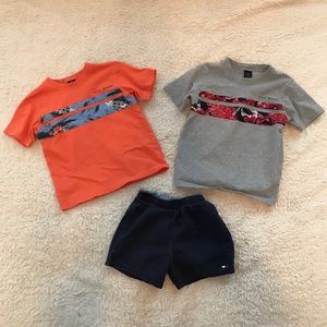 Tommy Hilfiger Bundle of 2 Tees and 1 Shorts